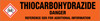 Thiocarbohydrazide [CAS# 2231-57-4] - GHS Pipe Marking Label