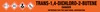 Trans-1,4-Dichloro-2-Butene [CAS# 110-57-6] - GHS Pipe Marking Label