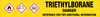 Triethylborane [CAS# 97-94-9] - GHS Pipe Marking Label