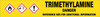 Trimethylamine [CAS# 75-50-3] - GHS Pipe Marking Label