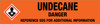 Undecane [CAS# 1120-21-4] - GHS Pipe Marking Label
