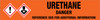 Urethane [CAS# 51-79-6] - GHS Pipe Marking Label
