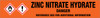 Zinc Nitrate Hydrate [CAS# 13778-30-8] - GHS Pipe Marking Label