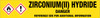 Zirconium(Ii) Hydride [CAS# 75-65-0] - GHS Pipe Marking Label