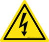 Electricity Warning - ISO Floor Sign