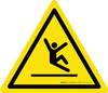 Slippery Surface Warning - ISO Floor Sign