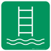 Embarkation Ladder Safe Condition - ISO Floor Sign Embarkation Ladder Safe Condition - ISO Floor Sign