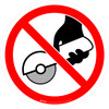 Do Not Use with Hand-Held Grinding Machine Prohibition - ISO Floor Sign Do Not Use with Hand-Held Grinding Machine Prohibition - ISO Floor Sign