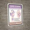 Hand Hygiene - Improve Your Hand Washing Habits Portrait - Wall Sign