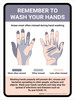 Remember To Wash Your Hands Portrait - Wall Sign Remember To Wash Your Hands Portrait - Wall Sign