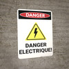 Danger: Danger Electrique - Wall Sign