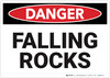 Danger: Falling Rocks - Wall Sign