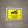 Please Shut The Gate - Do Not Disturb Livestock Landscape - Wall Sign