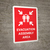 Evacuation Assembly Area Portrait with Graphic Evacuation Assembly Area Portrait with Graphic