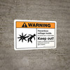 Warning: Hazardous Voltage Inside Can Shock, Burn, Or Cause Death With Landscape - Wall Sign Warning: Hazardous Voltage Inside Can Shock, Burn, Or Cause Death With Landscape - Wall Sign