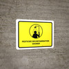 Pesticide Decontamination Shower Landscape - Wall Sign