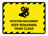 Rotating Machinery Keep Remaining Landscape - Wall Sign Rotating Machinery Keep Remaining Landscape - Wall Sign