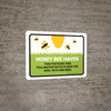 Honey Bee Haven - Pesticide Free Pollinator Patch Landscape - Wall Sign