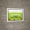 Pesticide Free Healthy Places Landscape - Wall Sign Pesticide Free Healthy Places Landscape - Wall Sign