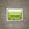 Pesticide Free Promoting Landscape - Wall Sign