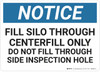 Notice: Grain Handling Safety - Wall Sign Notice: Grain Handling Safety - Wall Sign