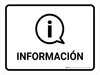 Information White Spanish Landscape - Wall Sign