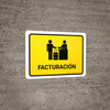 Check In Yellow Spanish Landscape - Wall Sign Check In Yellow Spanish Landscape - Wall Sign