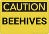Caution: Beehives - Wall Sign Caution: Beehives - Wall Sign