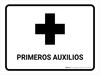 First Aid White Spanish Landscape - Wall Sign