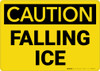 Caution: Falling Ice - Wall Sign