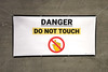 Danger Do Not Touch with Emoji - Banner
