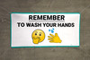 Remember to Wash Your Hands with Emojis - Banner