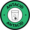 Antacid with Icon Circle - Floor Sign Antacid with Icon Circle - Floor Sign