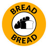 Bread with Icon Circle - Floor Sign
