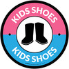 Kids Shoes with Icon Circle - Floor Sign Kids Shoes with Icon Circle - Floor Sign