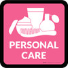 Personal Care with Icon Square - Floor Sign
