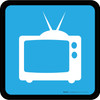 TVs Icon Square - Floor Sign