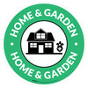 Home & Garden with Icon Circle - Floor Sign