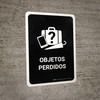 Lost And Found Black Spanish Portrait - Wall Sign