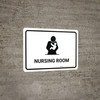 Nursing Room White Landscape - Wall Sign Nursing Room White Landscape - Wall Sign