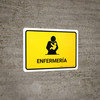 Nursing Room Yellow Spanish Landscape - Wall Sign