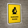 Nursing Room Yellow Portrait - Wall Sign Nursing Room Yellow Portrait - Wall Sign