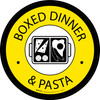 Boxed Dinner and Pasta Circle - Floor Sign
