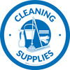 Cleaning Supplies Circle - Floor Sign Cleaning Supplies Circle - Floor Sign