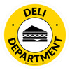 Deli Department Circle - Floor Sign