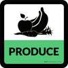 Produce Retail Square - Floor Sign
