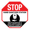 Stop: Help Maintain A Healthy Campus - Floor Sign Stop: Help Maintain A Healthy Campus - Floor Sign