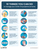 10 Things You Can Do To Manage Your Covid-19 Symptoms At Home - Poster