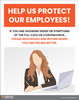 Help Us Protect Our Employees Return When You Feel Better - Poster