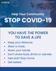 Help Your Community Stop Covid-19 - Poster
